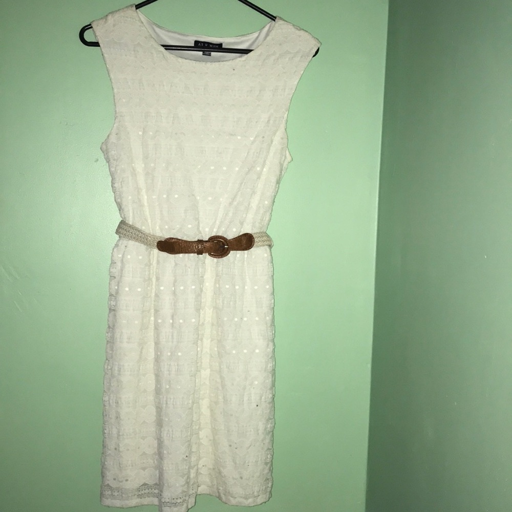 White As U Wish dress